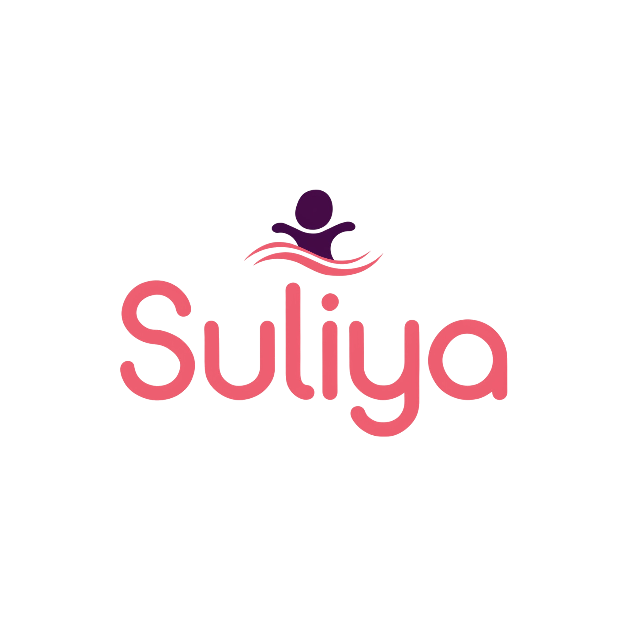 Suliya bebek yüzme okulu logosu